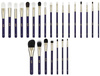 Hulu DS zestaw 24 szt. profesjonalnych pędzli do makijażu