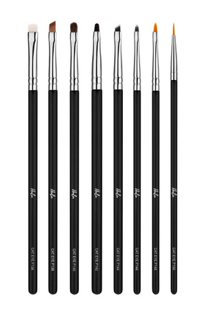 Hulu Zestaw 8szt pędzli Perfect Cat Eye