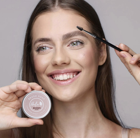 Hulu Mydełko utrwalające do brwi w kolorze brązowym BROWN COLOR 30ml