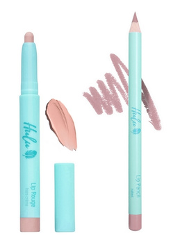 Zestaw LIP COMBO Pomadka Hulu Haze Creme | konturówka Hulu Naked